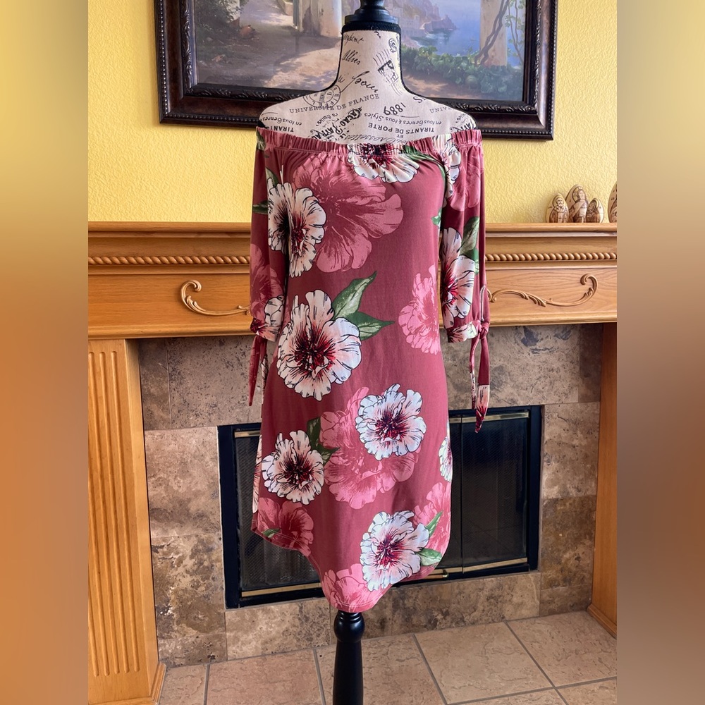 Planet gold, small mini dress